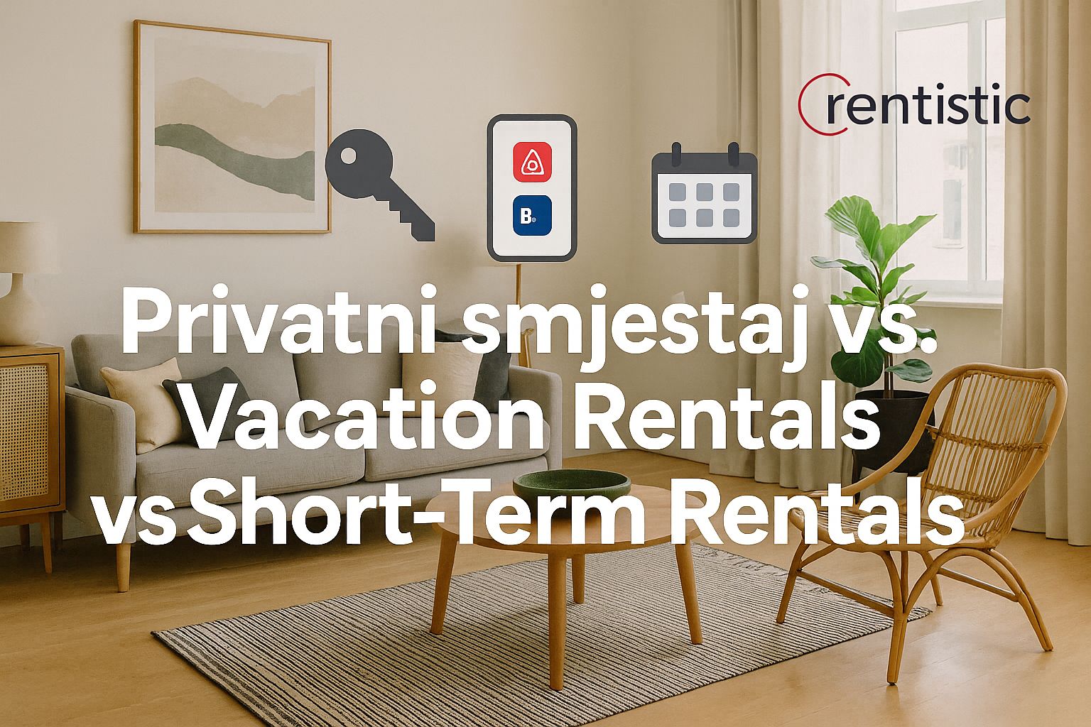 Privatni smjestaj vs Vacation Rental vs Short-Term Rental